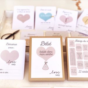 Cartes étapes grossesse