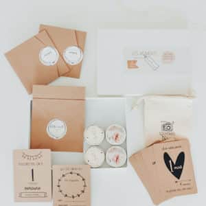 Boite souvenirs pour les jumeaux par les petits pois