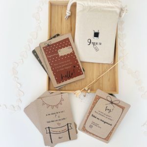 Cartes étapes grossesse Français