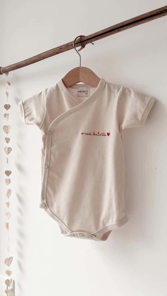 Body bordé Les Petits Pois