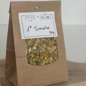 La tisane pour les nausées de grossesse par les petits pois