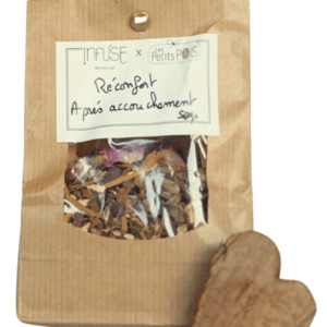 Tisane postpartum par les petits pois