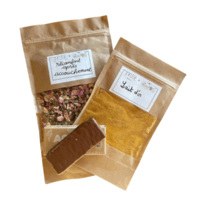 Boite de snack pour le postpartum par Les Petits Pois